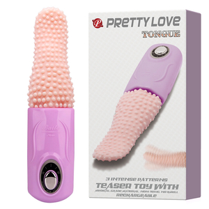 Vibrador Formato De Lingua Tongue Pretty Love