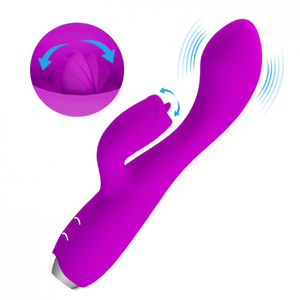 Vibrador Glória Com Língua Estimuladora 12 Vibrações Pretty Love