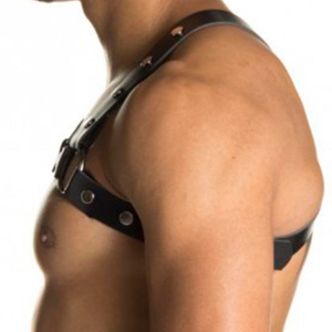 Harness Arreio Em Couro Sintético Em Formato H Sd Clothing