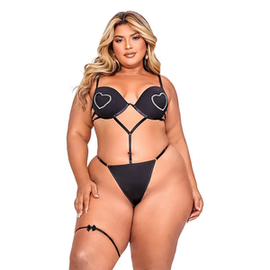 Body Kiss Plus Size Coleção Kisses Tallyta Moda Apimentada