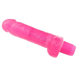 Prótese Com Vibrador Interno Multivelocidades Realistic Dong Aphrodisia