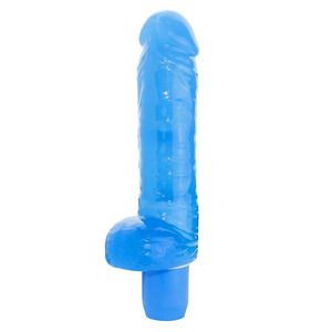 Prótese Com Vibrador Interno Multivelocidades Realistic Dong Aphrodisia