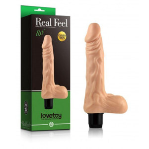 Prótese Realística Com Escroto E Veias Salientes Vibe Toys