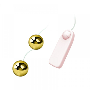 Bolinhas De Pompoar Multivelocidades Golden Balls Vibe Toys