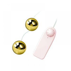 Bolinhas De Pompoar Multivelocidades Golden Balls Vibe Toys