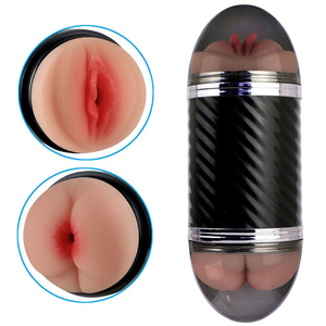 Masturbador Double Masculino Vagina E ânus Vibe Toys