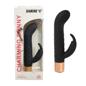 Vibrador Ponto G Diamond Com Estimulador De Clitóris 7 Vbrações Aphrodisia