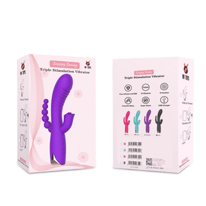 Vibrador Tripla Estimulação 10 Modos De Vibrações E 4 Velocidades Nv Toys