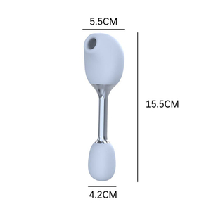 Estimulador Clitoriano Duplo Pulse 10 Modos De Vibração E 5 Modos De Pulsação