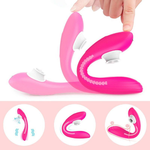 Massageador De Clitóris Curved Com Pulsação 9 Vibrações Vibe Toys