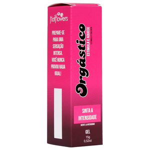 Orgástico Gel Excitante Feminino Estimula E Aquece 15g Hot Flowers