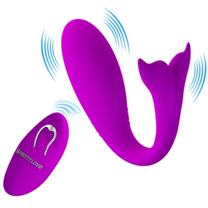 Vibrador De Casal Jordyn 12 Modos De Vibração Com Controle Wireless Pretty Love