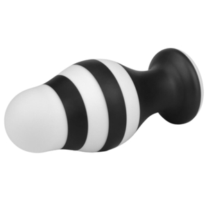 Plug Anal Com Listras 17 X 7,4cm Linha X-missioner Lovetoy