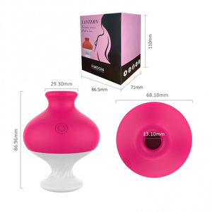 Vibrador Com Sucção Lantern 7 Modos De Vibração