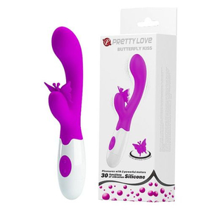 Vibrador Ponto G Butterfly Kiss 30 Vibrações Pretty Love