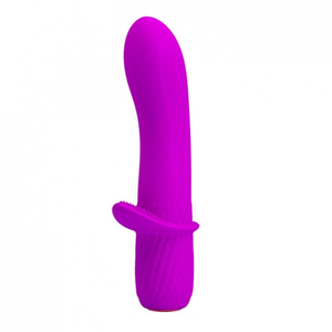 Vibrador Ponto G Com Estimulador Clitoriano Troy 12 Modos De Vibração Pretty Love