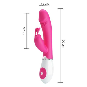 Vibrador Ponto G Rabbit Gene 30 Vibrações Com Comando De Voz Pretty Love