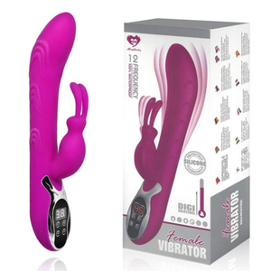 Vibrador Rabbit 12 Vibrações Com Painel Digital E Aquecimento Vibe Toys