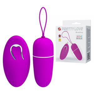 Vibrador Bullet Com Controle Remoto Bradley 12 Vibrações Pretty Love