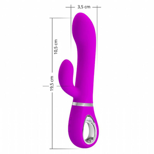 Vibrador Ponto G Rotativo Ternence 12 Vibrações E 3 Modos De Rotação Pretty Love