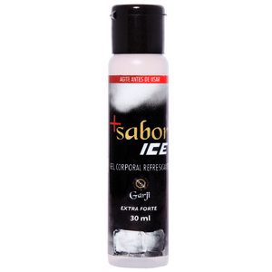 +sabor Ice Gel Beijável 25ml Garji