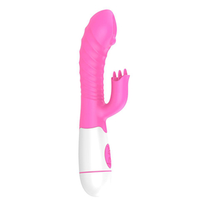 Vibrador Silicone Com Estimulador Clitoriano 10 Modos De Vibração Female