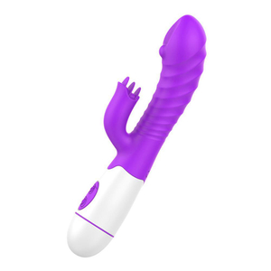 Vibrador Silicone Com Estimulador Clitoriano 10 Modos De Vibração Female