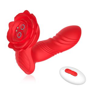 Vibrador Bud Flower 9 Vibrações E 9 Modos Vai E Vem App Control Vibe Toys