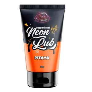 Neon Lub Gel Lubrificante Comestível 30g Brilha Na Luz Negra Pepper Blend