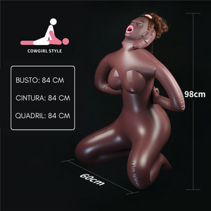 Boneca Inflável Realista Yael Cowgirl Lovetoy