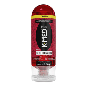 Sex Education Netflix K-med Gel Lubrificante íntimo Hot 200g Cimed