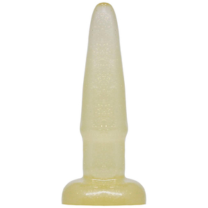 Plug Anal Glitter 10,5 X 2 Cm Linha Ouro Premium Kgel