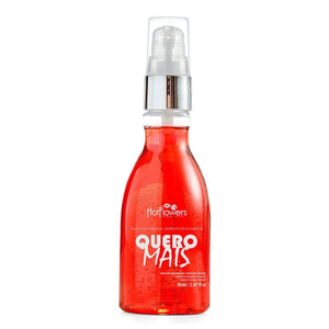 Quero Mais Gel Comestivel Corporal 85ml Hot Flowers