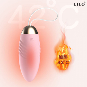 Vibrador Bullet 10 Vibrações Com Controle E Aquecimento Lilo