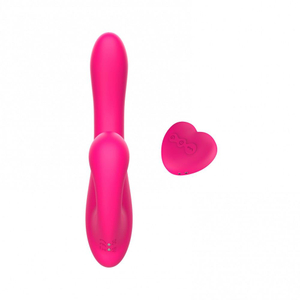 Vibrador Ponto G Heart 9 Modos De Vibração E Rotação Vibe Toys