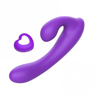 Vibrador Ponto G Heart 9 Modos De Vibração E Rotação Vibe Toys