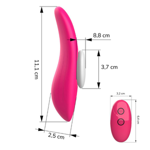 Vibrador De Calcinha Wave 10 Vibrações Com Controle Wireless Vibe Toys