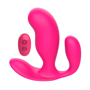 Plug Anal Duplo Tri-we Com Controle Remoto Wireless 10 Vibrações Vibe Toys