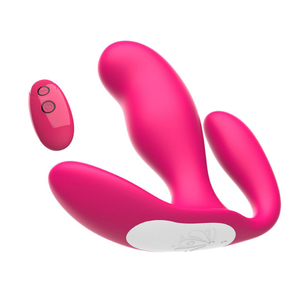 Plug Anal Duplo Tri-we Com Controle Remoto Wireless 10 Vibrações Vibe Toys