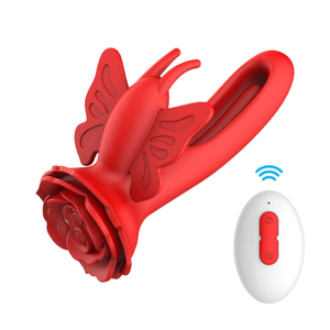 Vibrador Butterfly Aurora 9 Vibrações Com Controle Wireless Vibe Toys