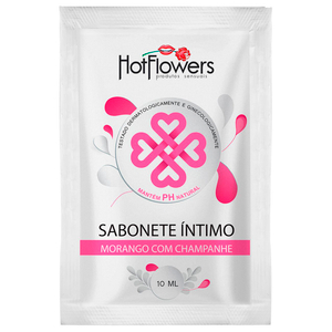 Sabonete íntimo Sachê 10 Ml Hot Flowers