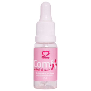 Comfy+ Excitante Hot Em Gotas Com ácido Hialurônico 17ml Sexy Fantasy