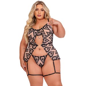 Espartilho Plus Size Amor De Luxo Tallyta Moda Apimentada