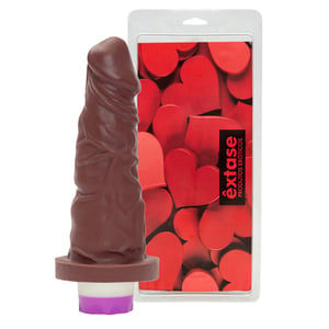 Prótese Com Vibrador Interno E Veias Salientes 15,4 X 4cm êxtase