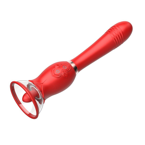 Vibrador Com Sugador De Clitóris E Língua Estimuladora Rohs Vibe Toys