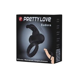 Anel Peniano Eudora Rabbit Com Vibro Pretty Love