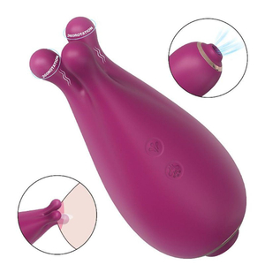 Vibrador De Clitóris Com Pulsação E Rotação Kraken Vibe Toys