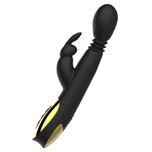 Vibrador Yutu Rabbit Com Estimulador Clitoriano E Rotação Ny Toys