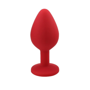 Plug Anal Médio 8,3 X 3cm Em Silicone Sexy Toys