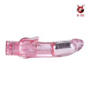 Vibrador Zouk Multivelocidade Com Estimulador De Clitóris Nv Toys